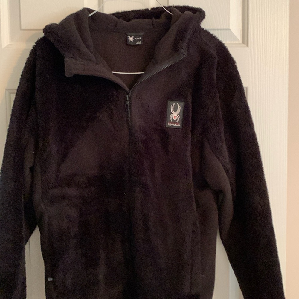 Black Spyder jacket. Excellent condition.